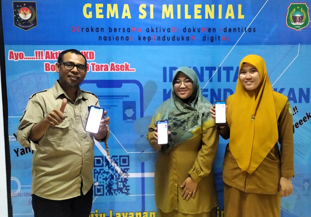 Melalui Gema Si Milenial, Disdukcapil Malut Gencar Aktivasi IKD